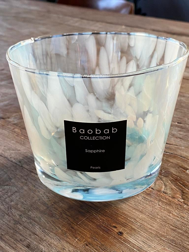 Baobab MAX10 pearls sapphire, Enlèvement ou Envoi, Comme neuf, Bougie
