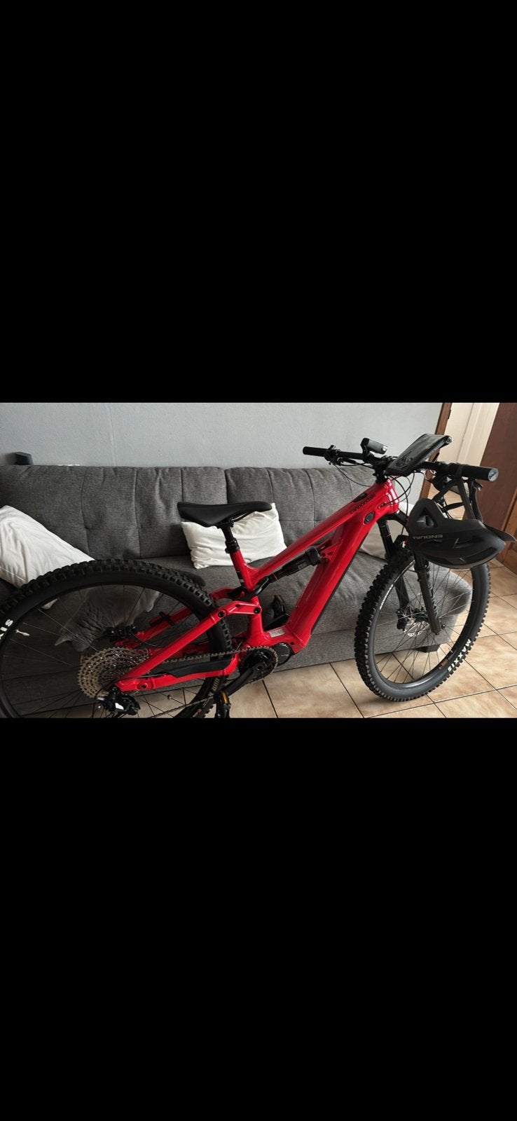 VTT électrique Cannondale, Autres marques, Comme neuf, Enlèvement, VTT tout suspendu
