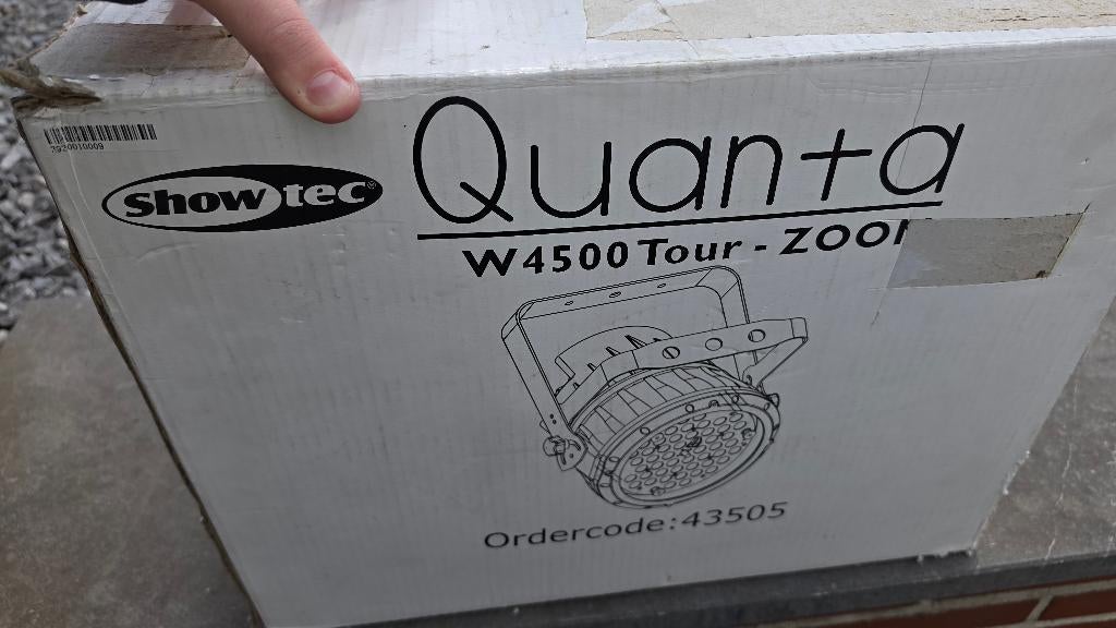 Showtec Quanta W4500 Tour-Zoom, Ophalen of Verzenden, Nieuw, Licht