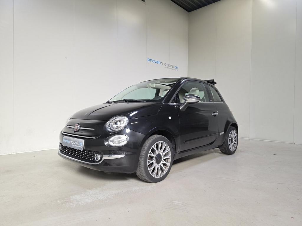 Fiat 500C 1.2i Cabrio - GPS - Airco - DAB - Topstaat!, Autos, Fiat, Achat, Euro 6, 69 ch, 2 portes