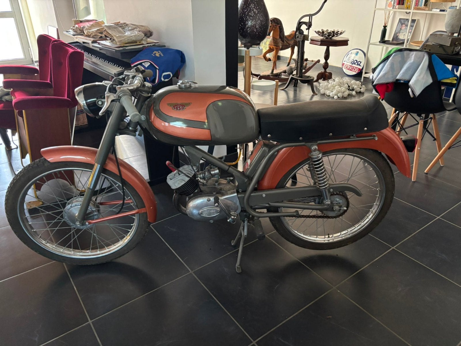 TESTI 50 CC BWJ 1962 Italiaans race brommer, 49 cm³, Classe B (45 km/h), Enlèvement, Autres marques