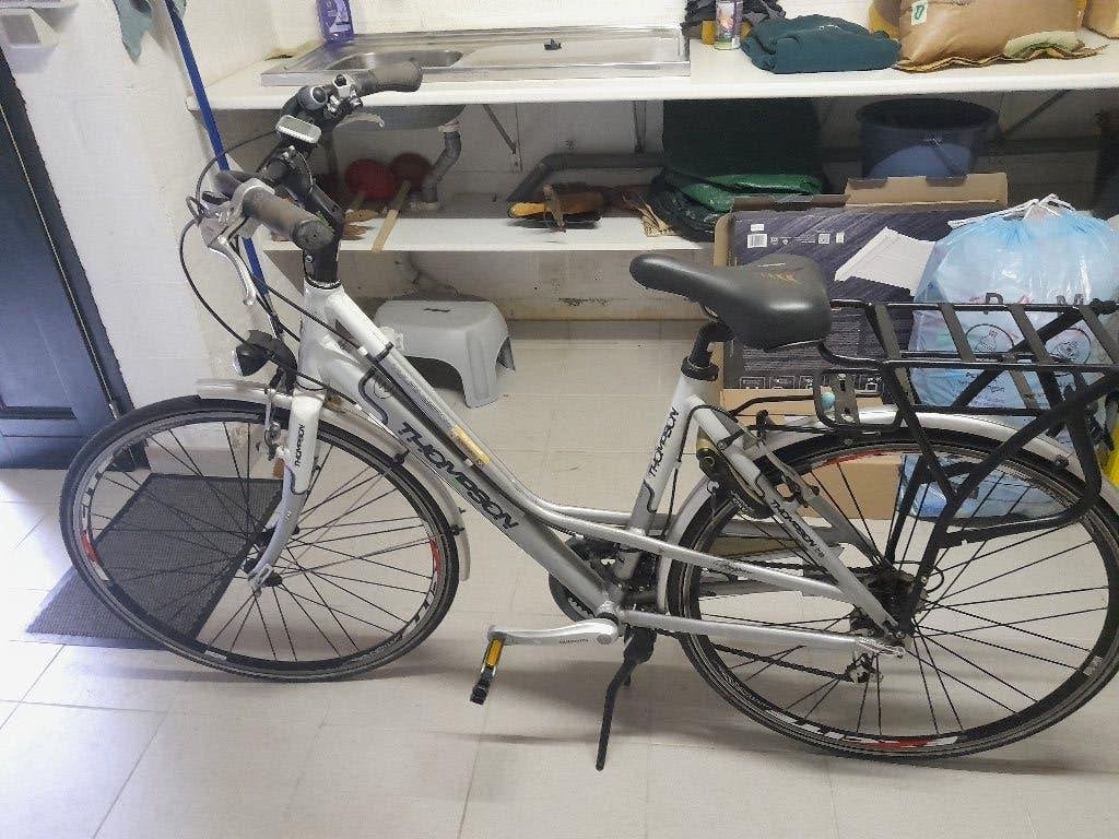 Damens fiets, Fietsen en Brommers, Ophalen, Gebruikt, Overige merken, Versnellingen