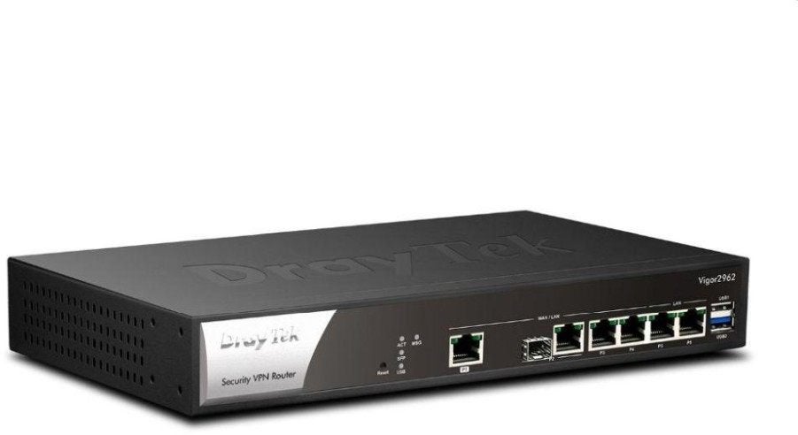 DrayTek Vigor 2962 — 2,5GbE VPN-firewallrouter muli WAN, Computers en Software, Routers en Modems, Ophalen of Verzenden, Zo goed als nieuw