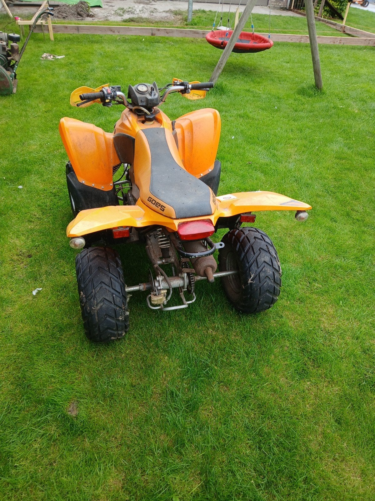 goes quad 50 cc met papieren, Ophalen