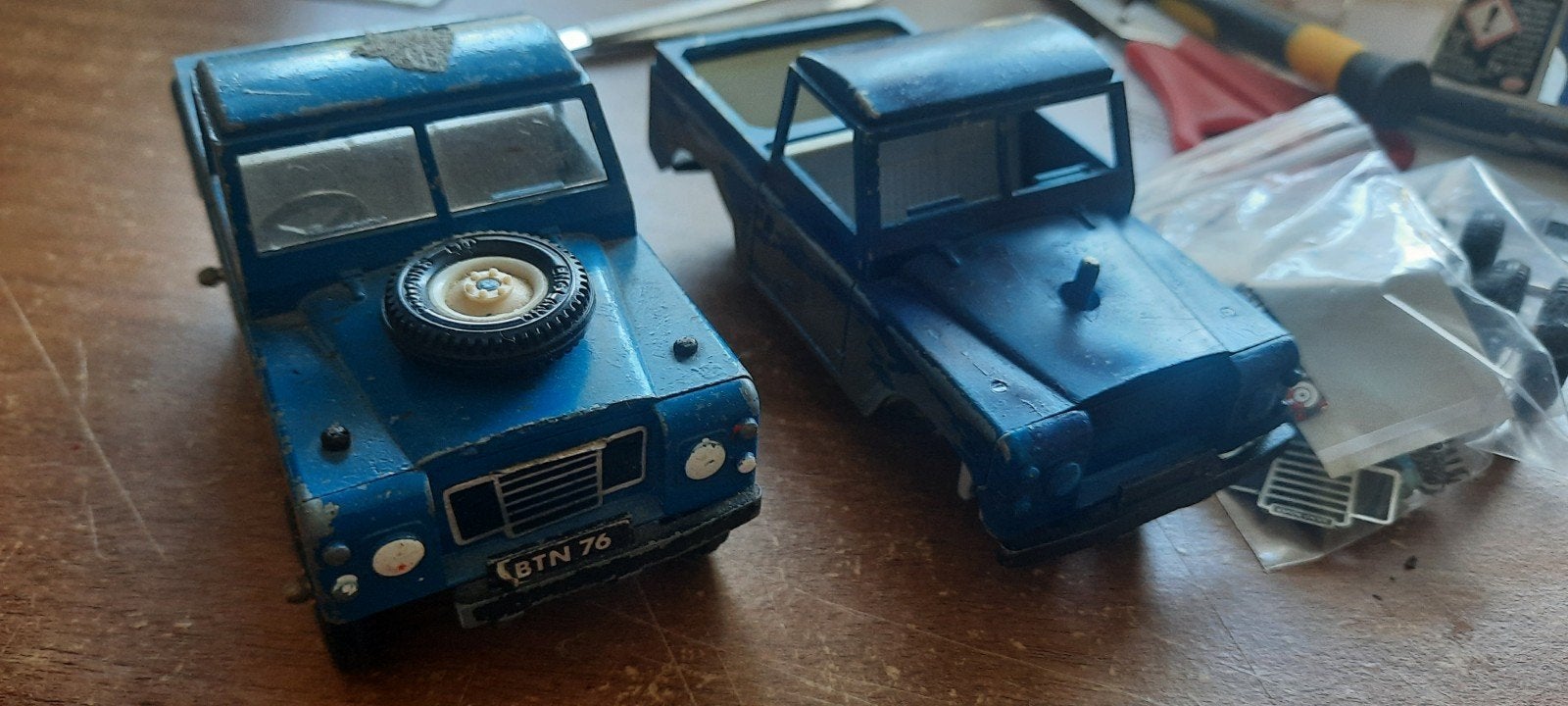 britains jeeps 1975, Envoi, Utilisé