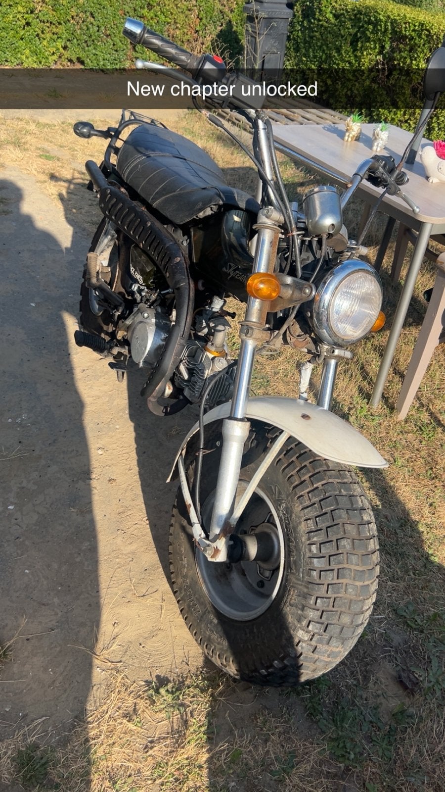 Skyteam T-Rex 125cc – Start & Rijdt -te koop/te ruil, Motoren, Motoren | Overige merken, Particulier, Overig, 1 cilinder, Handgeschakeld