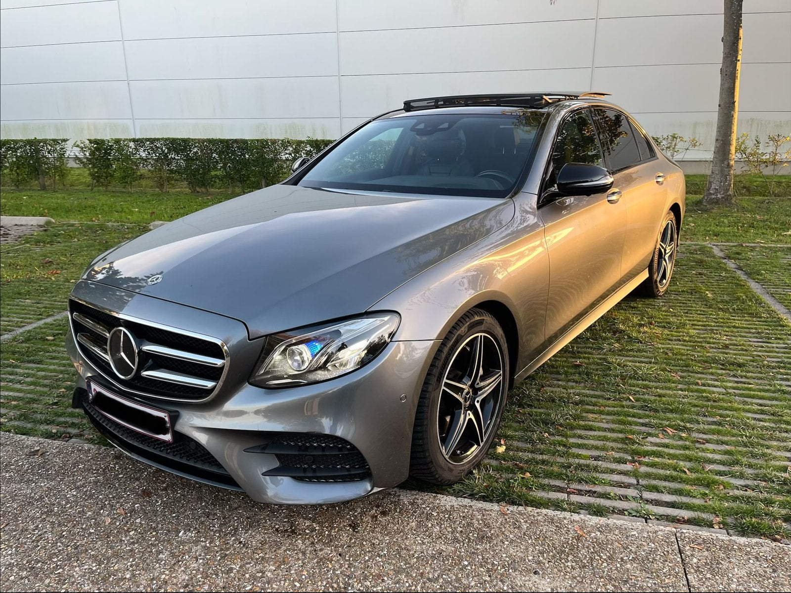 Unieke e200D AMG Line Pano/headup/burmester night pakket, Auto's, Automaat, 4 deurs, Leder, Particulier