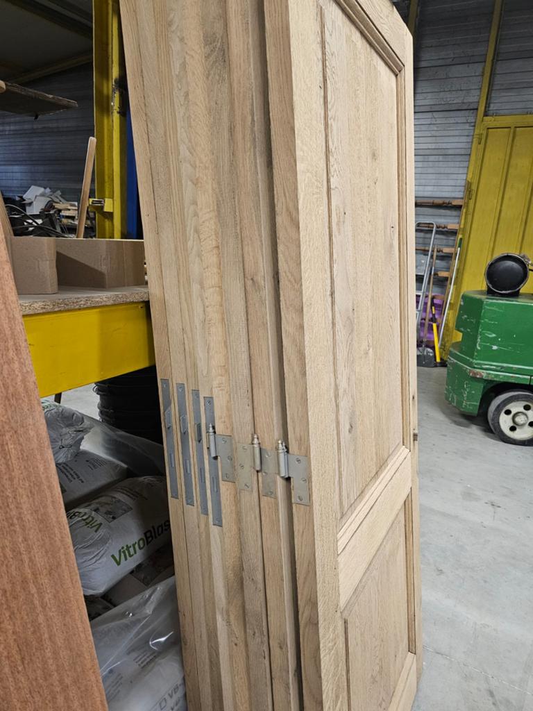 Vieilles portes en chêne 7 pièces, Porte intérieure, Enlèvement, Bois, 200 à 215 cm