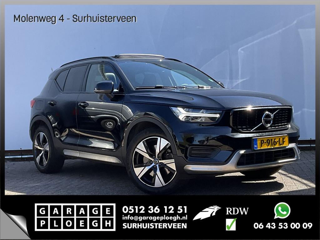 Volvo XC40 1.5 T4 Recharge R-Design Pano Leer H/K Camera Sto, Auto's, Automaat, Adaptive Cruise Control, Overige modellen, Zwart