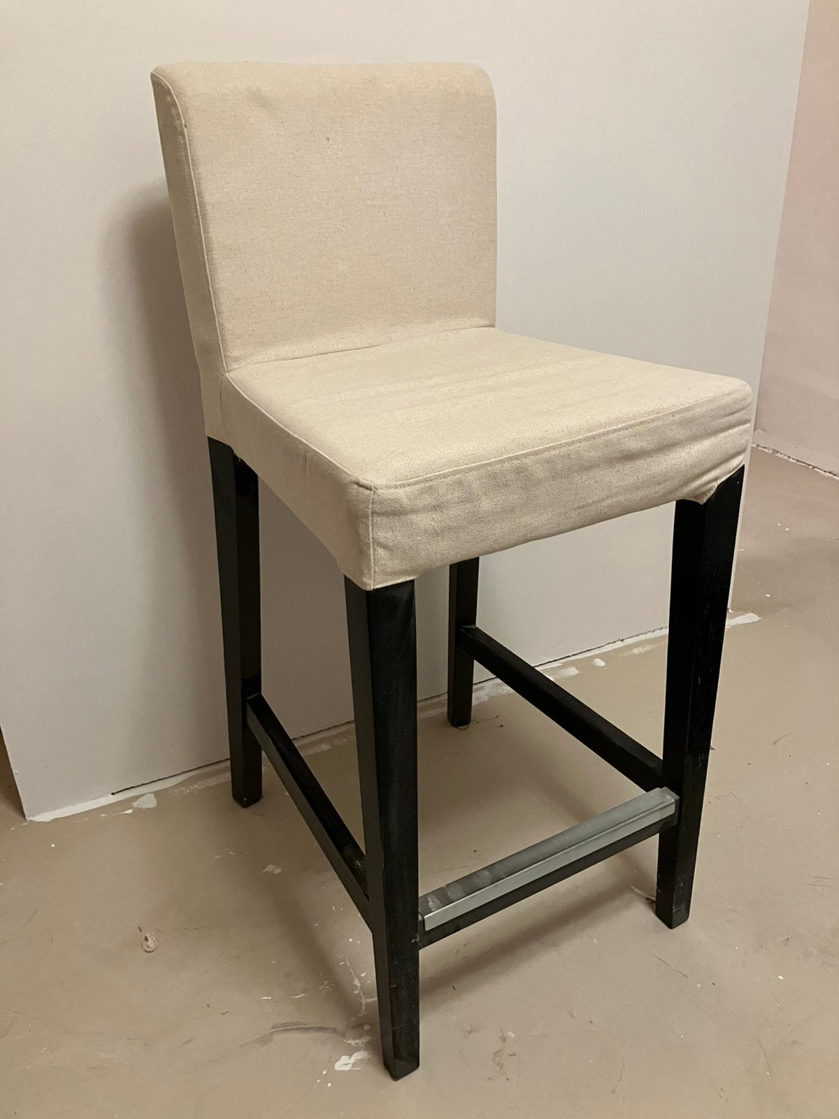 Tabouret bar, 1 tabouret, Avec repose-pieds, Enlèvement, Utilisé