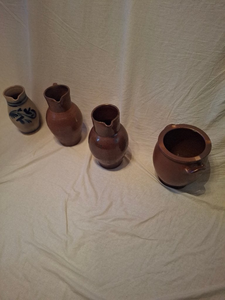 anciens pots en terre, Ophalen, Gebruikt