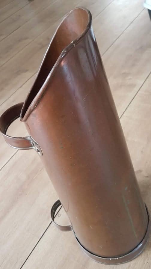 Seau à charbon vintage. Déco, porte parapluies ou autres, Enlèvement