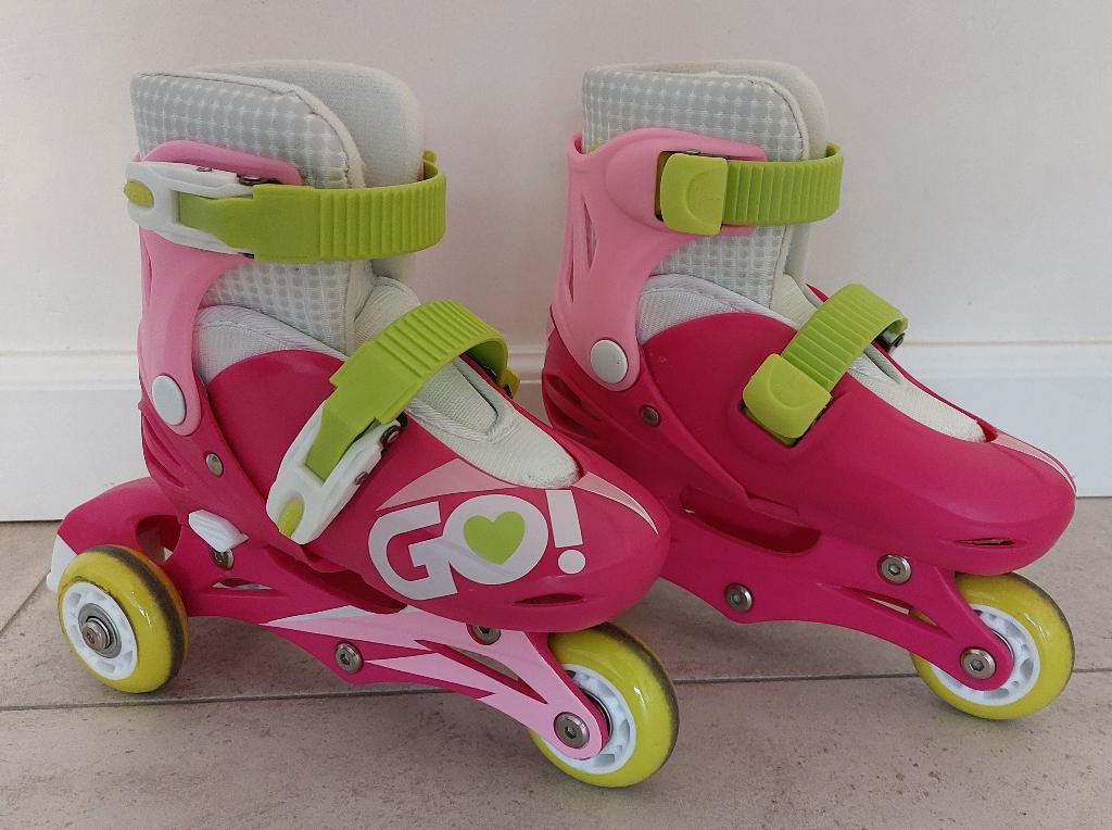Skids Control - Inline Skates - Verstelbaar maat 27-30, Ophalen, Kinderen, Verstelbaar, Gebruikt