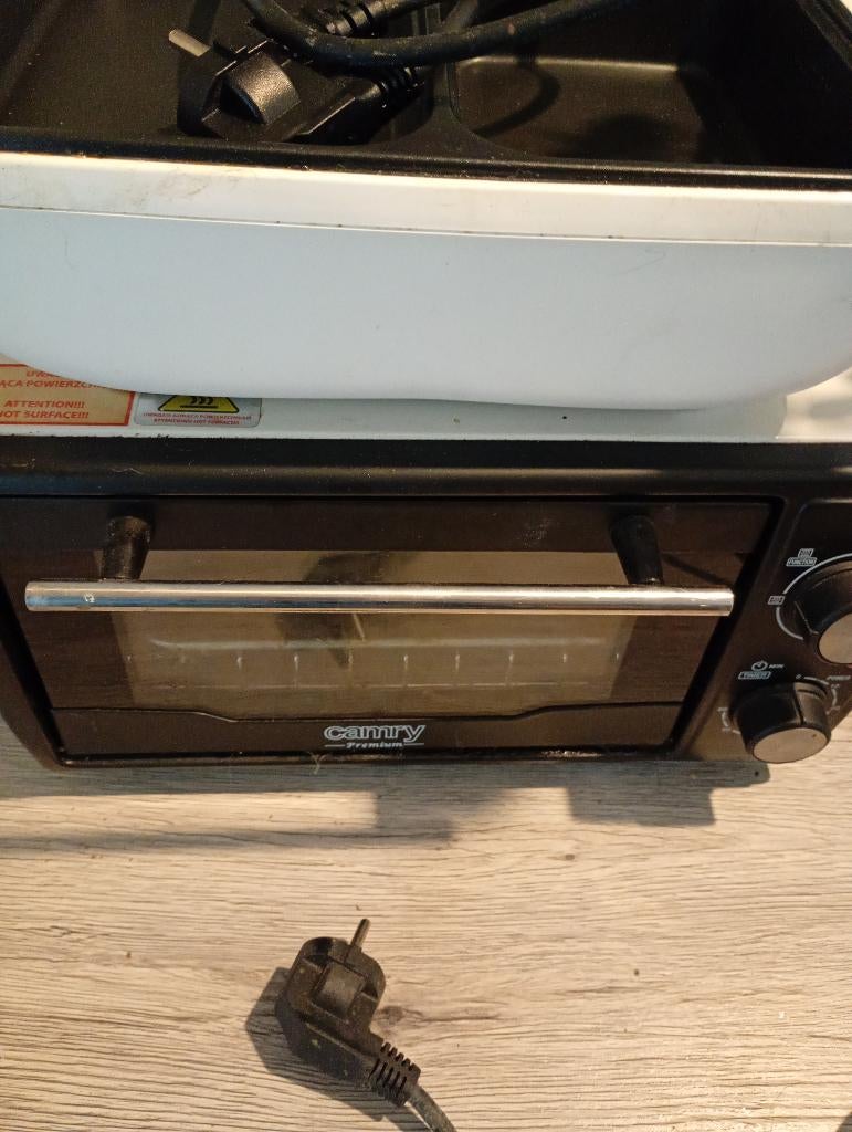 Elektrische fornuisje en oventje, Ophalen, Minder dan 45 cm, Gebruikt, Hete lucht