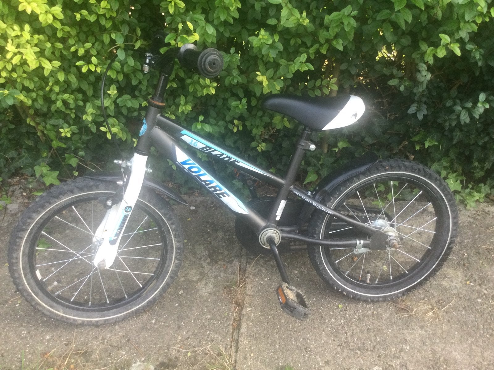 Vélo enfant volare 16 pouces noir, Fietsen en Brommers, Gebruikt