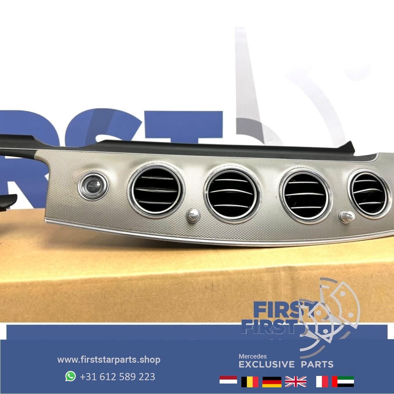 W213 AMG carbon line interieur lijst set dashboard deur orig, Utilisé, -, -, Enlèvement ou Envoi