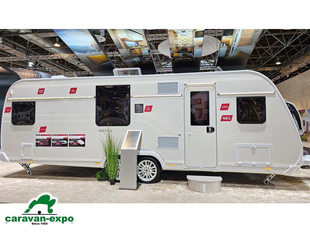 TABBERT PANTIGA 655DMK, Caravanes & Camping, Caravanes, Entreprise, jusqu'à 6, 1500 - 2000 kg, Tabbert, 6 à 7 mètres