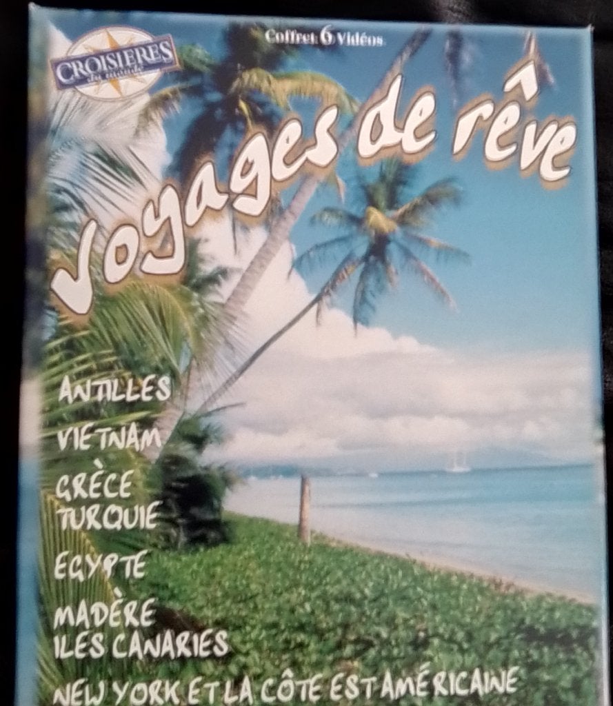 VHS Voyages de rêve, Boxset, Ophalen of Verzenden, Zo goed als nieuw, Documentaire