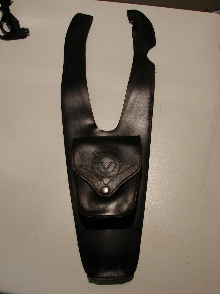 Kawasaki vulcan vn 900 couvre-réservoir en cuir véritable, Enlèvement, Comme neuf