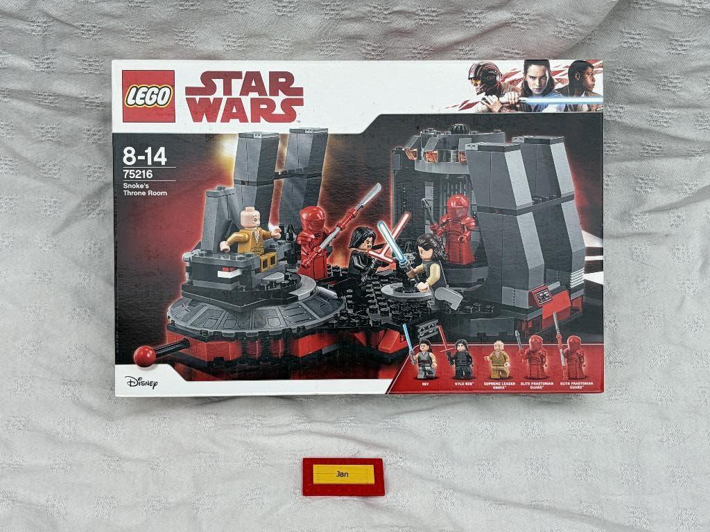 Lego star wars 75216 sealed, Neuf, Non ouvert/scellé, Lego, Ensemble complet