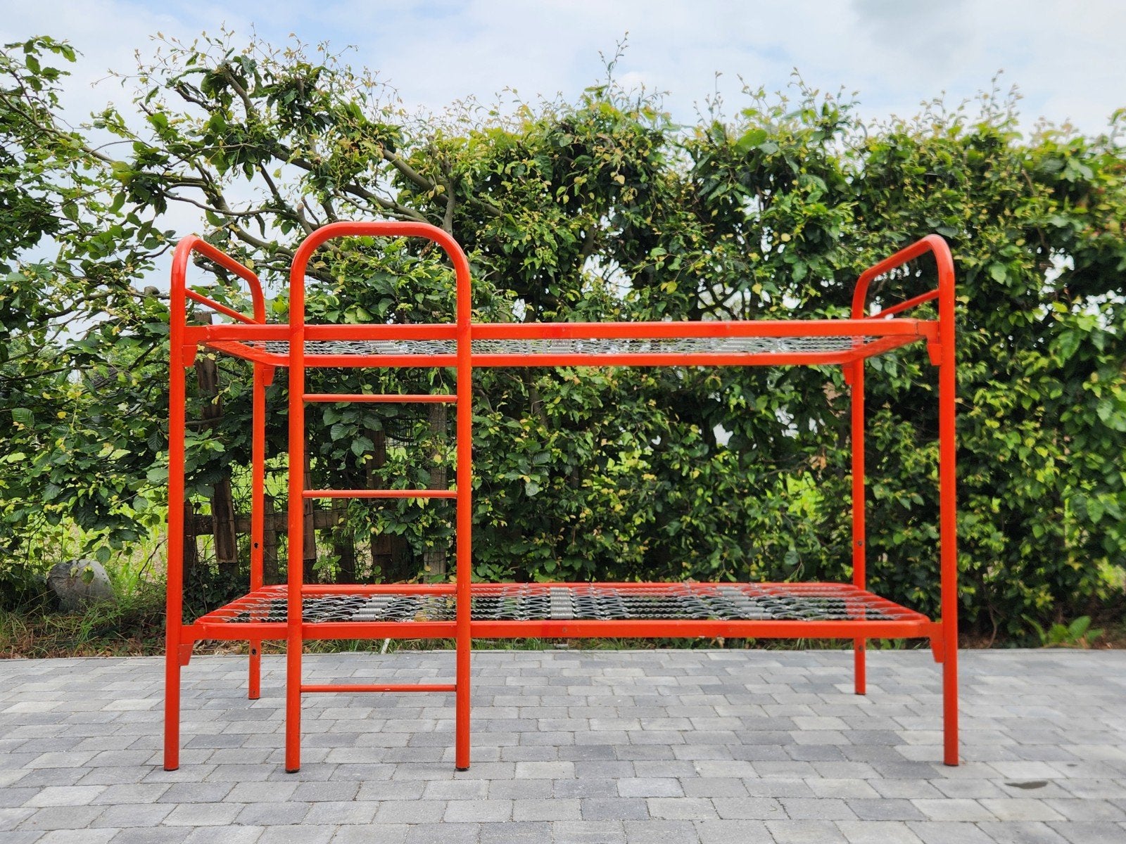 2 persoons stapelbed, Ophalen, Gebruikt, Tweepersoons, 80 cm