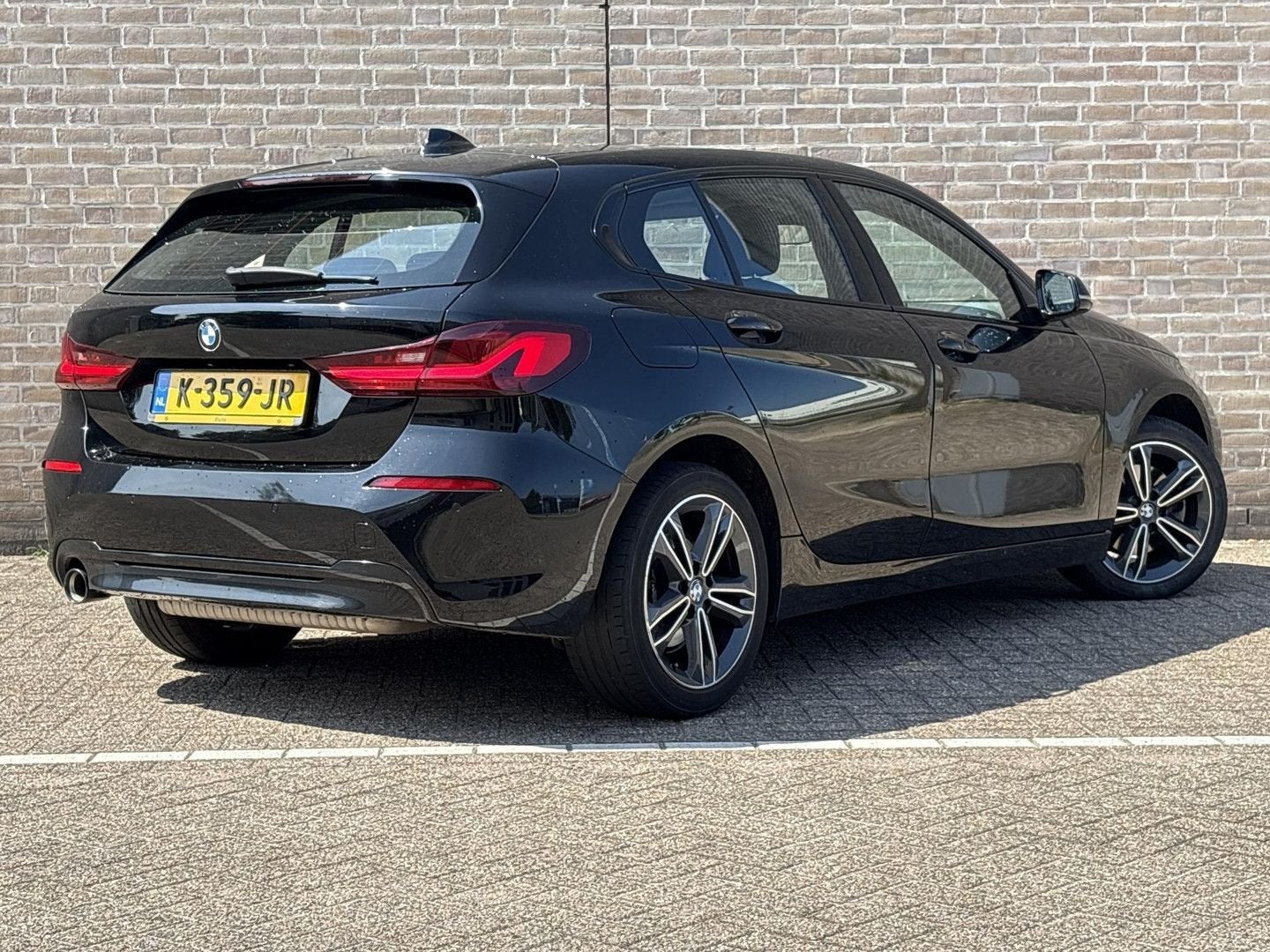 BMW 118 1-serie 118i Executive Edition | Leder | Climate | C, Auto's, BMW, 1 Reeks, Zwart, Bedrijf, Navigatiesysteem