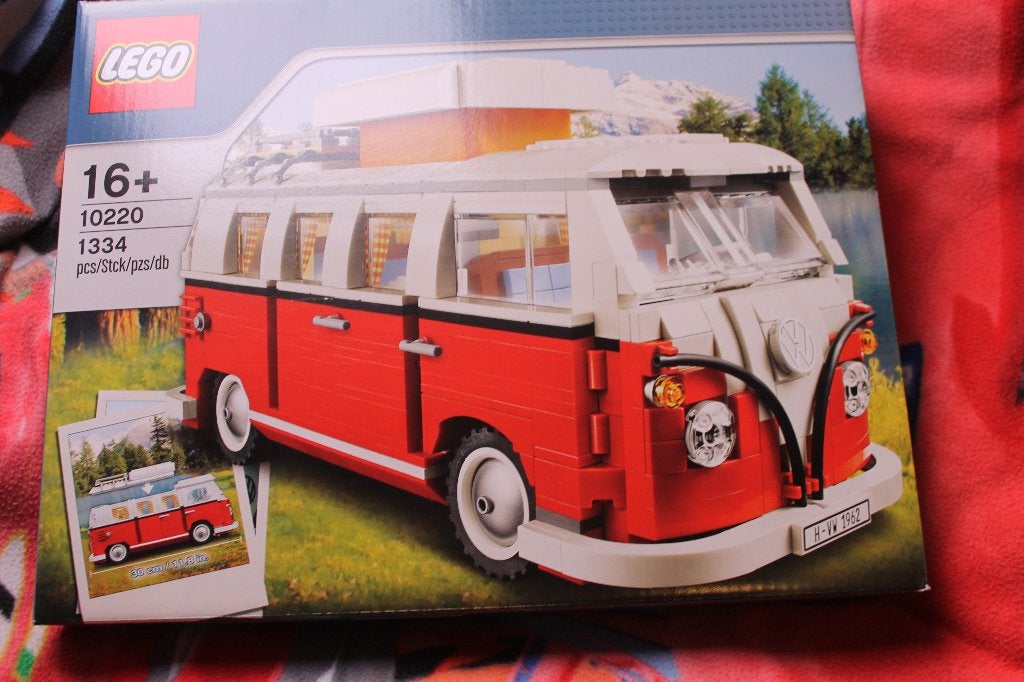lego 10220 Volkswagen T1 Camper Van (VW Bus) Nieuw Seald, Lego, Nieuw, Ophalen of Verzenden, Complete set