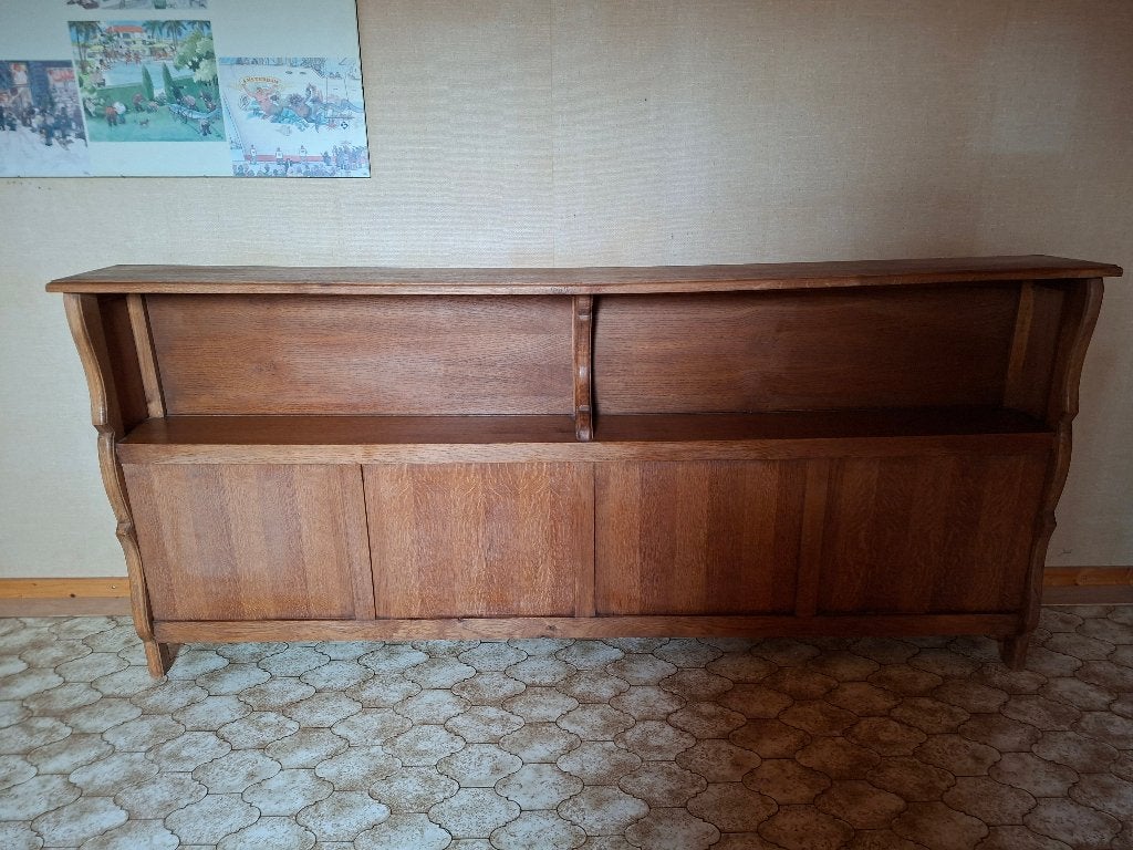 eiken boekenrek, Ophalen, Gebruikt