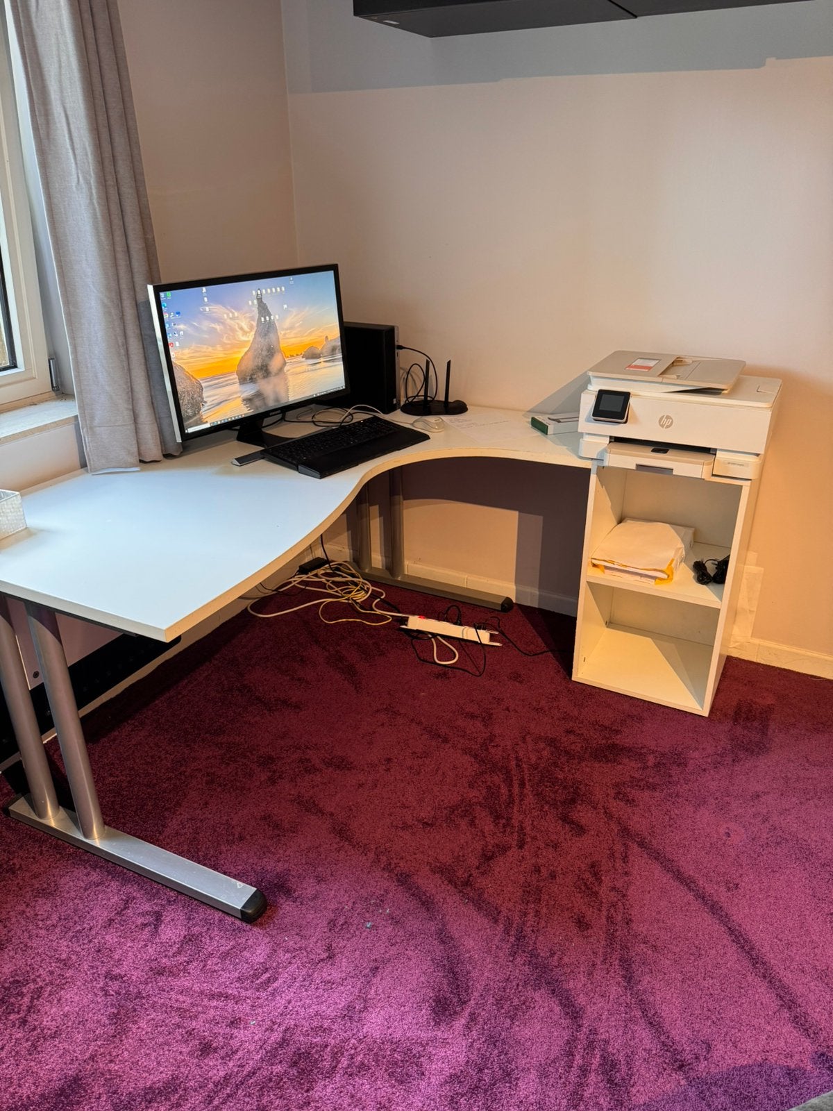 Hoekbureau, Huis en Inrichting, Bureaus, Ophalen, Gebruikt