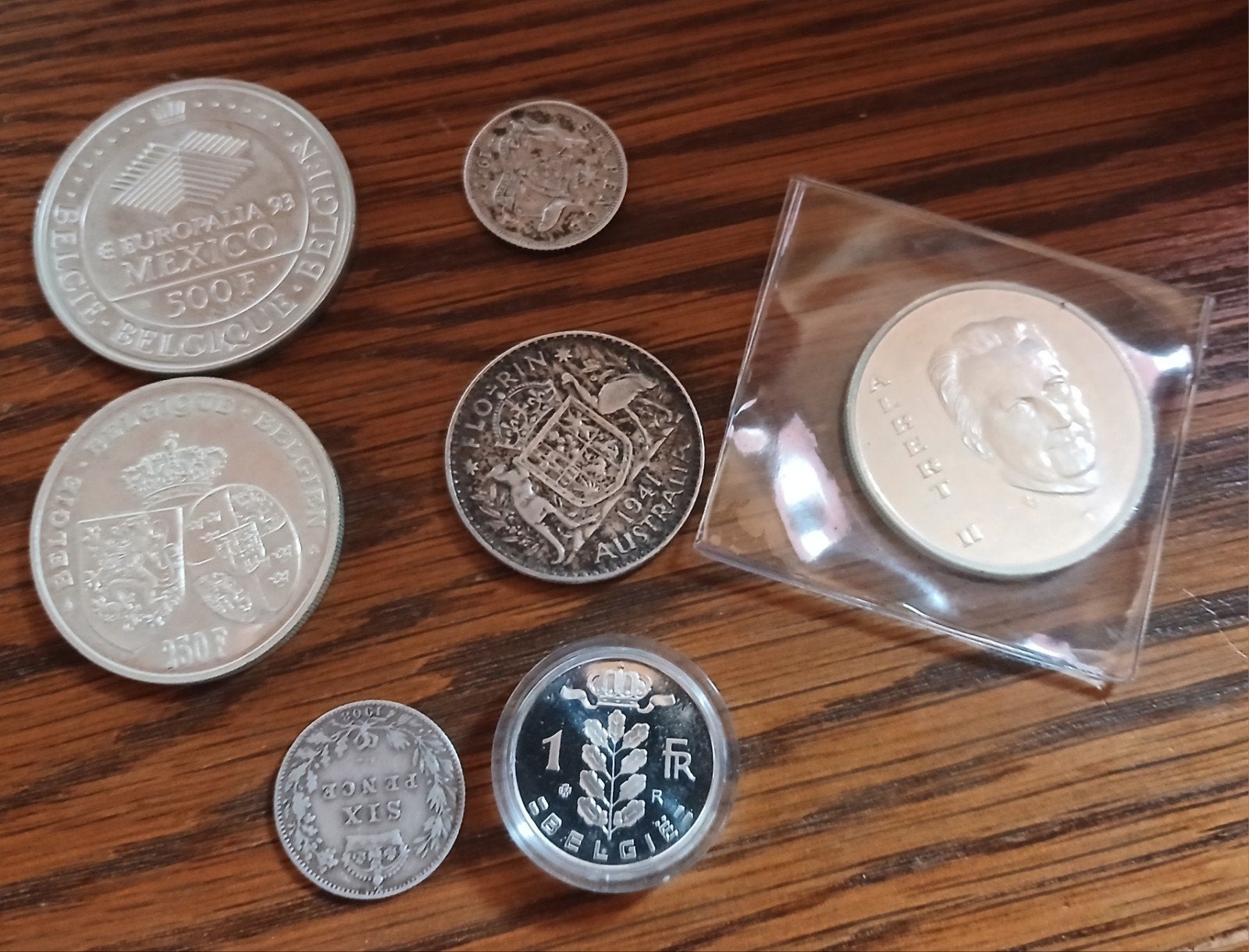 lot zilveren munten, Enlèvement ou Envoi, Argent