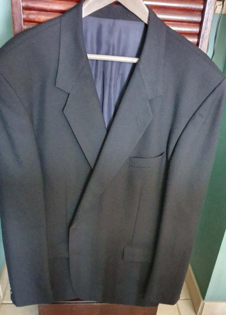 VESTE BLAZER HOMME BLEU XXL TAILLE 58-60, Enlèvement, Comme neuf, Taille 56/58 (XL), Bleu