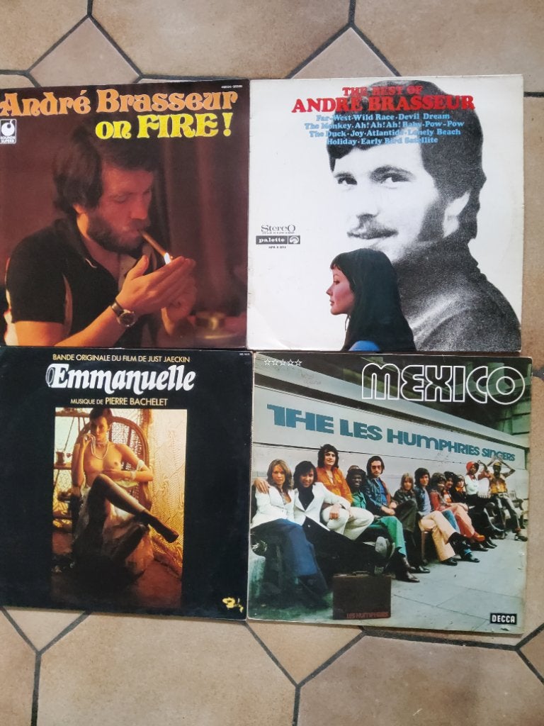 LOT 6 LP  33 TOURS INTERNATIONAUX, Enlèvement ou Envoi, LP