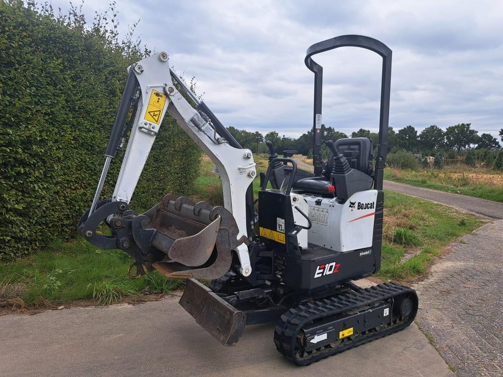 Bobcat E10z (2021) - Minigraver, Ophalen, Graafmachine