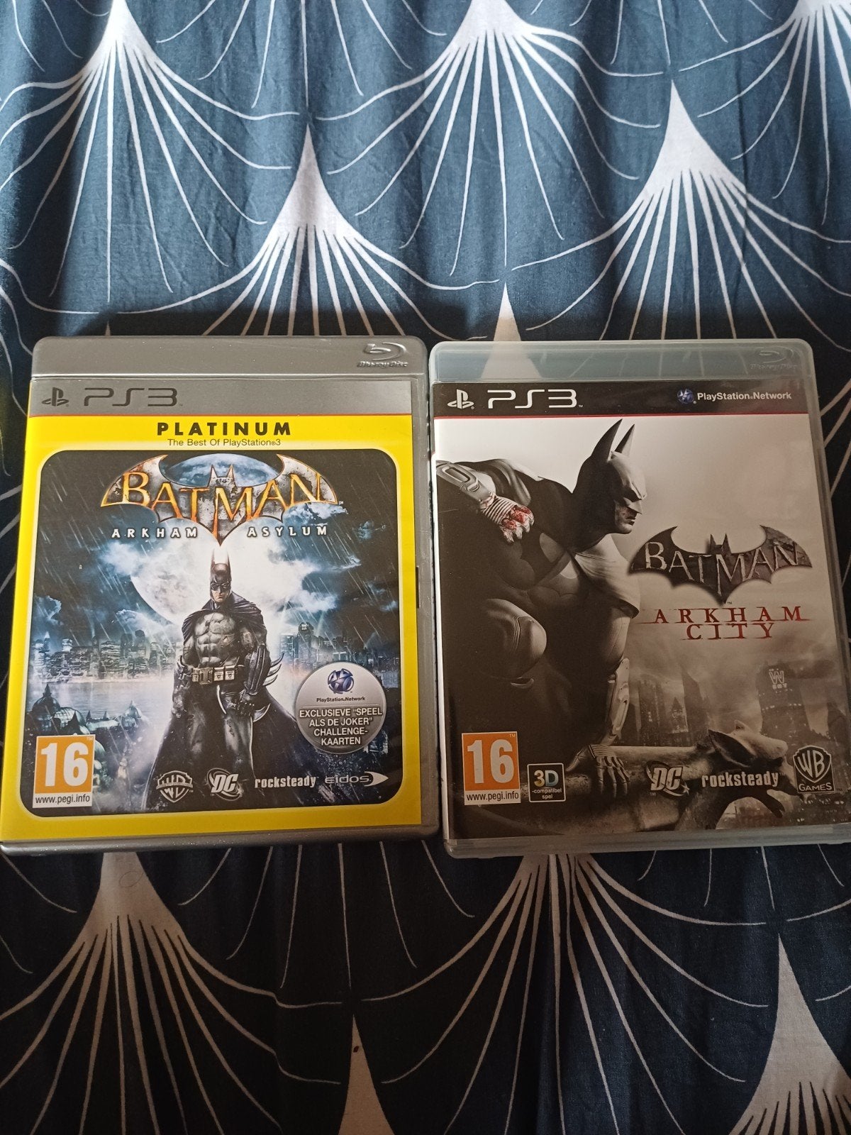 Batman arkham asylum en arkham city voor ps3, Ophalen