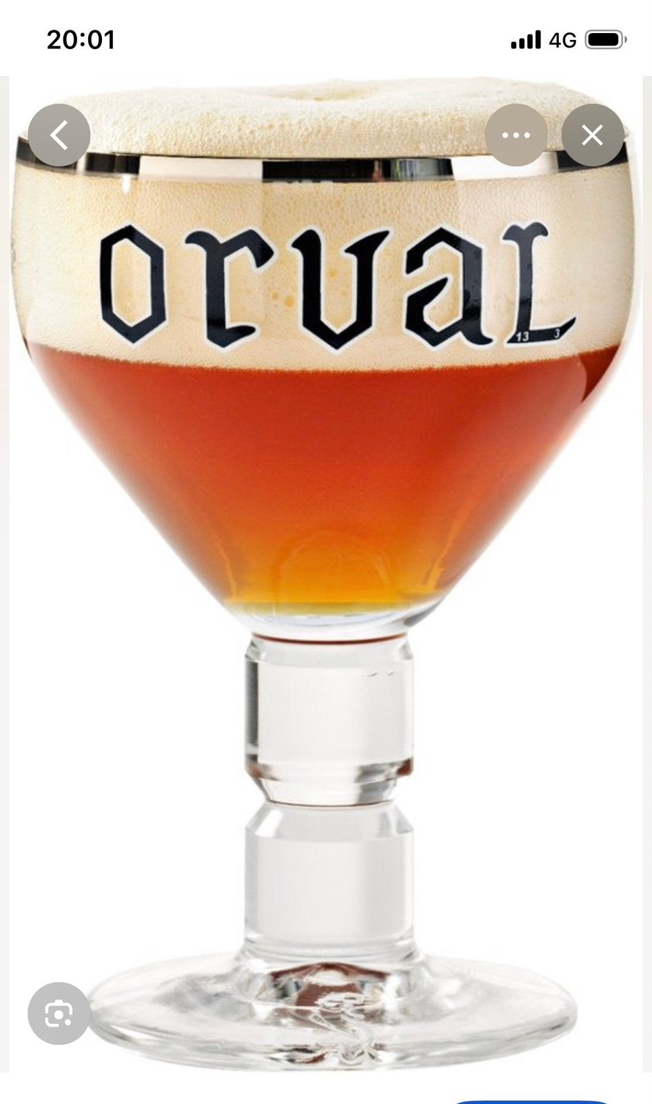 ORVAL glas klein 9stuks, Enlèvement, Comme neuf