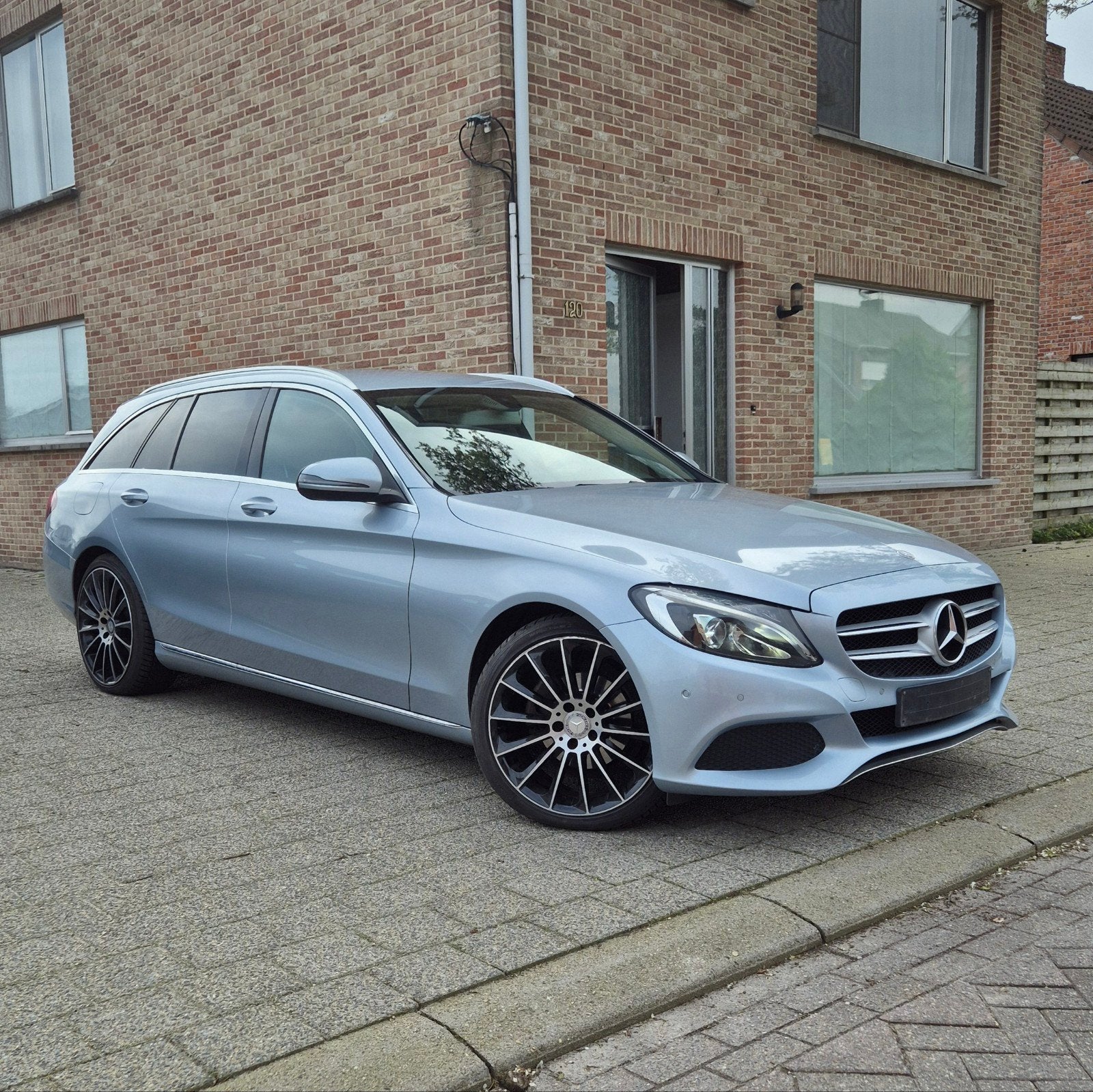 Mercedes-Benz C200d Navi/Airco/Xenon/pdc etc, Autos, Mercedes-Benz, Entreprise, Classe C, ABS, Régulateur de distance, Airbags