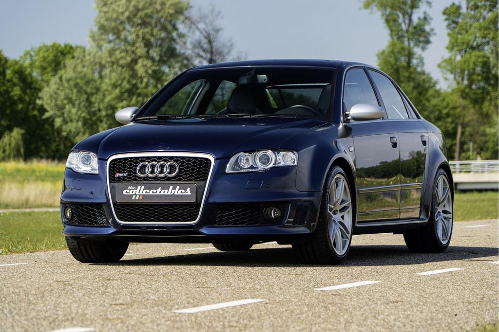 Audi RS4 A4 Limousine 4.2 V8 quattro, Auto's, Zwart, Blauw, Bedrijf, 322 g/km