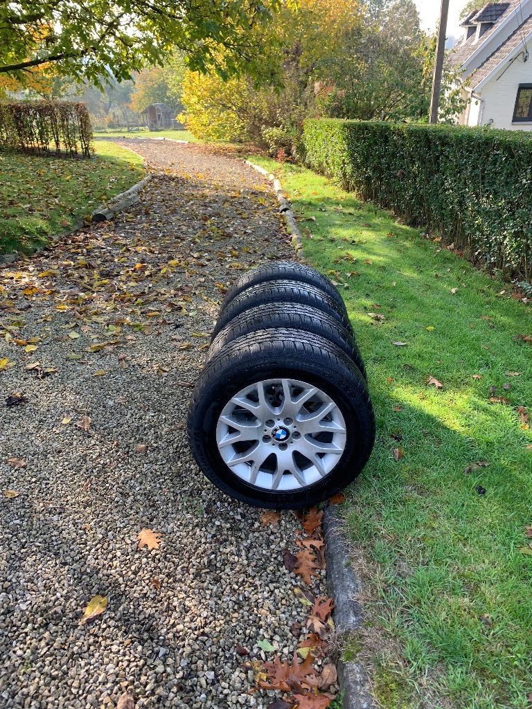 Jantes BMW - 18 pouces - 255/55/R18 avec pneus hiver, Pneus et Jantes, Pneus hiver, 255 mm, Véhicule de tourisme