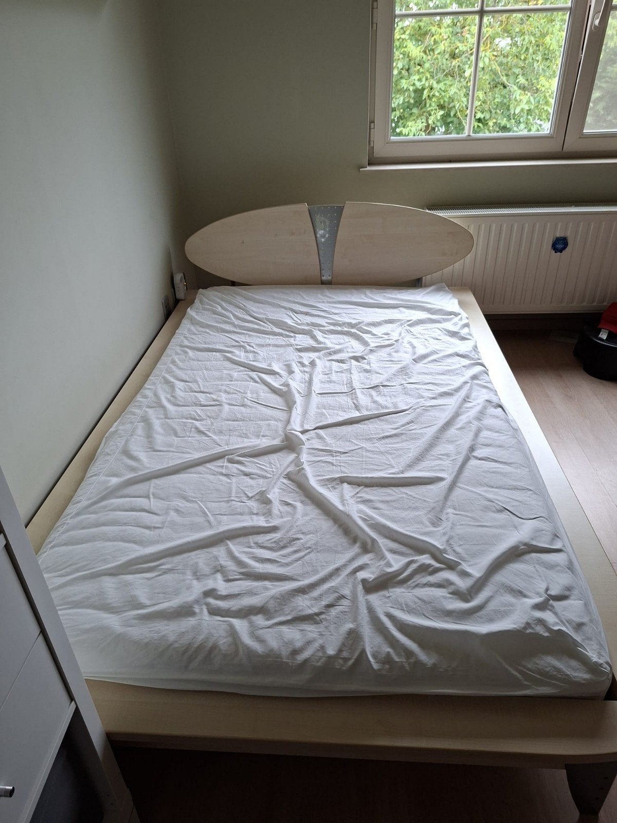 bed twijfelaar 1m20 op 2m, Huis en Inrichting, Ophalen, Twijfelaar