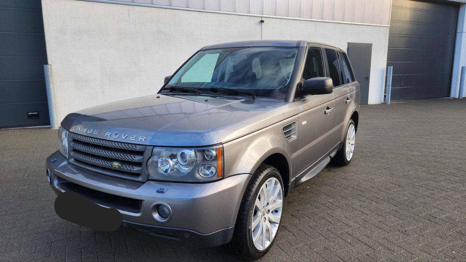 LICHTE VRACHT RANGE ROVER SPORT 2.7 TDV6 GEKEURD, Auto's, Automaat, Navigatiesysteem, Land Rover, Zwart