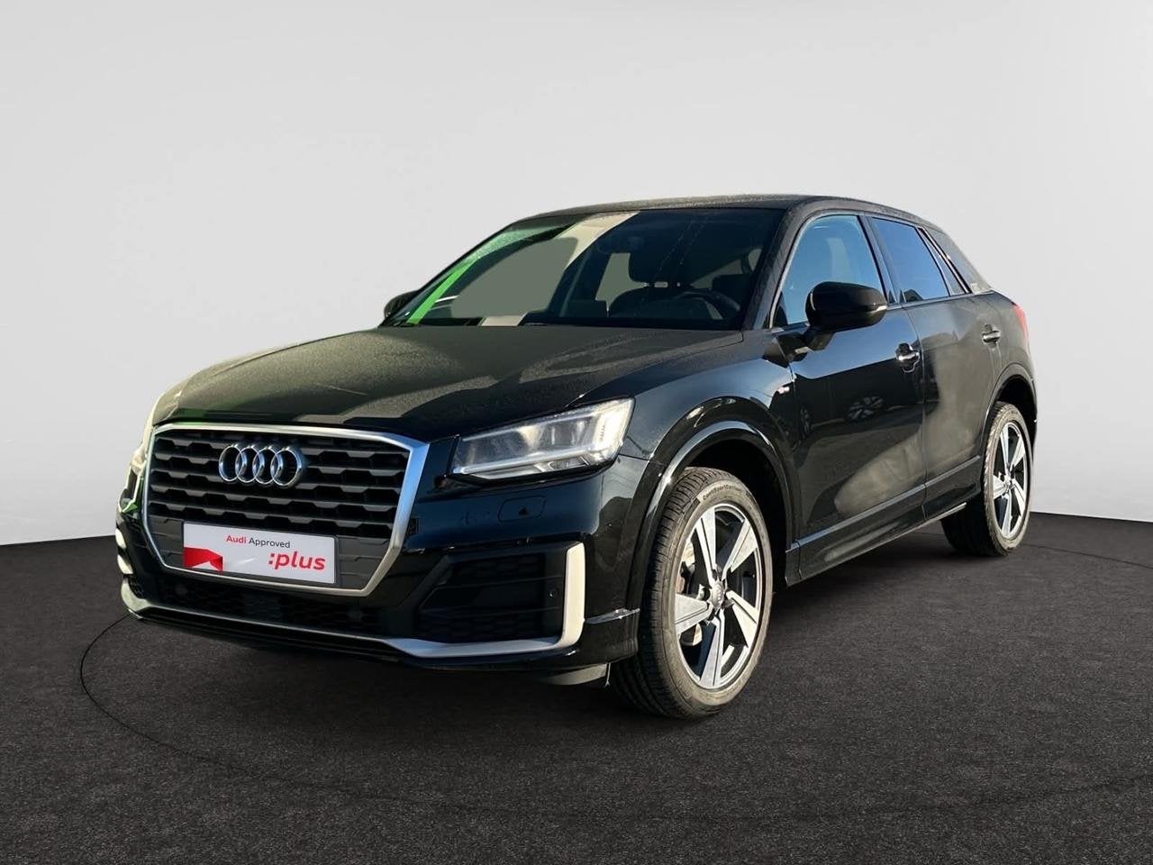 Audi Q2 30 TFSI (EU6d-TEMP), Auto's, https://public.car-pass.be/vhr/86e706bd-5382-42d3-b8b8-cae3b29590ca, Zwart, SUV of Terreinwagen