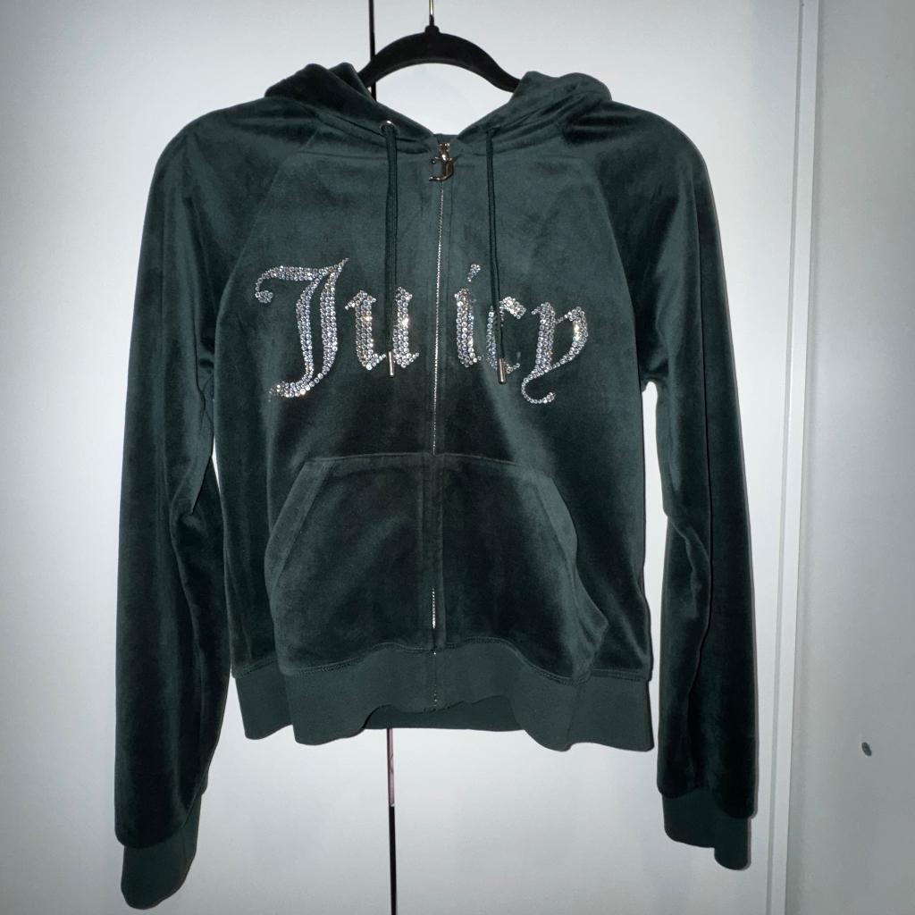JUICY COUTURE Hoodie, Taille 36 (S), Comme neuf, Juicy Couture, Vert