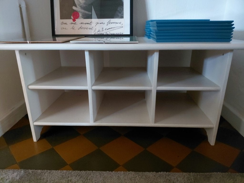 Armoire blanche, Maison & Meubles, Enlèvement, Utilisé