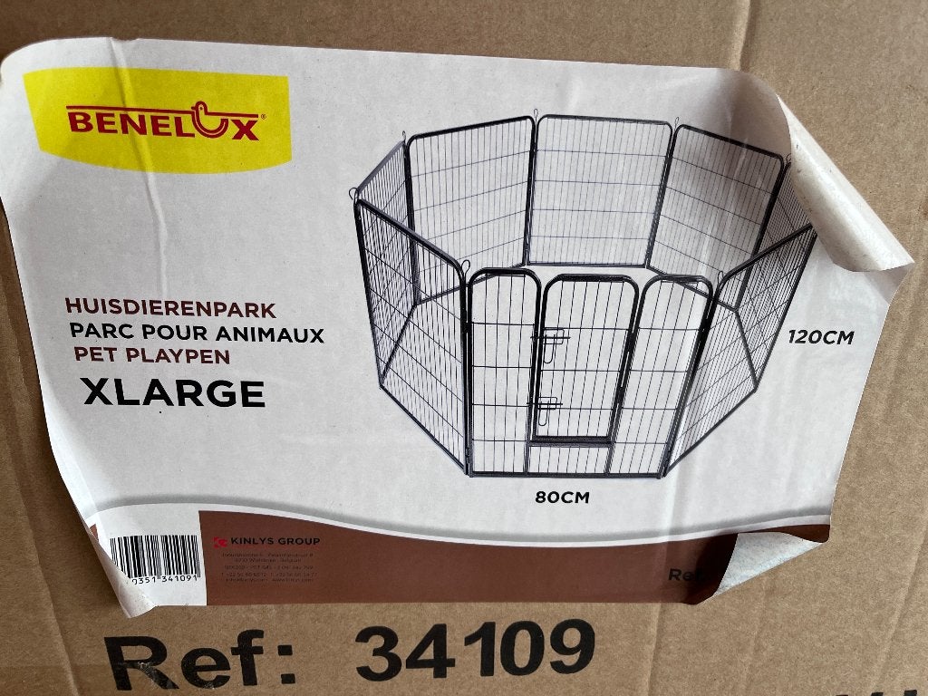 Honden park, Dieren en Toebehoren, Ophalen, Hondenkennel, 110 cm of meer, 100 cm of meer