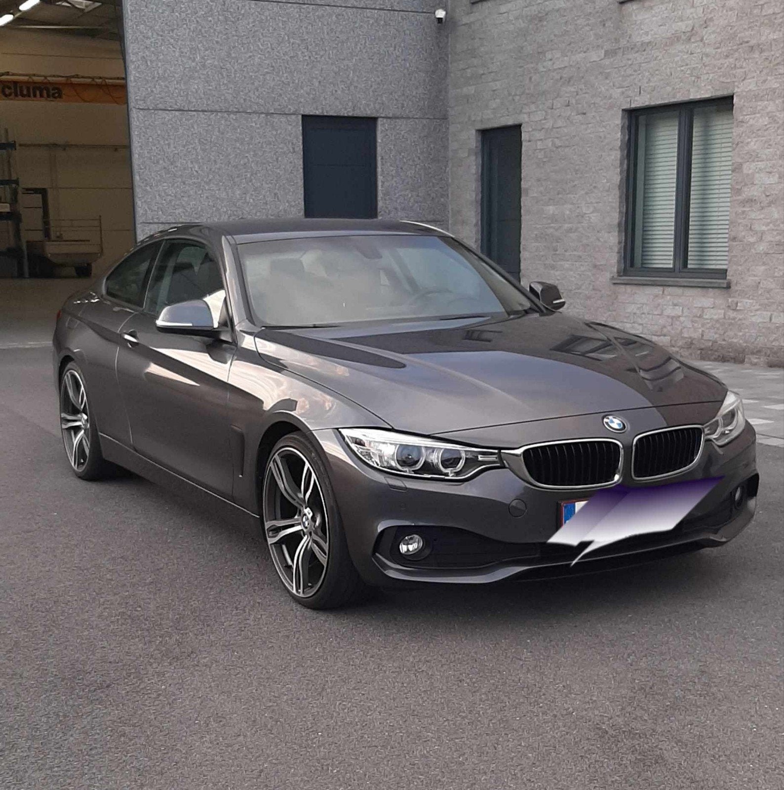 Coupé BMW 420D ! ! ! BIENTÔT EN VENTE ! ! ! !, Argent ou Gris, Achat, Carnet d'entretien, Noir