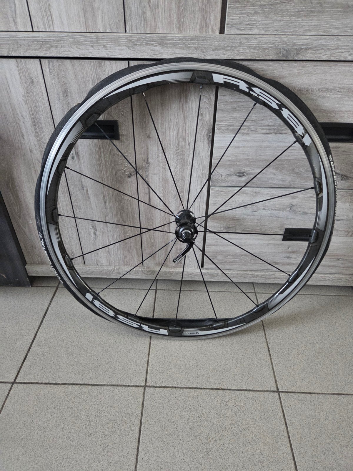 wielers wiel shimano RS81 C35, Fietsen en Brommers, Gebruikt, Shimano, Racefiets, Carbon