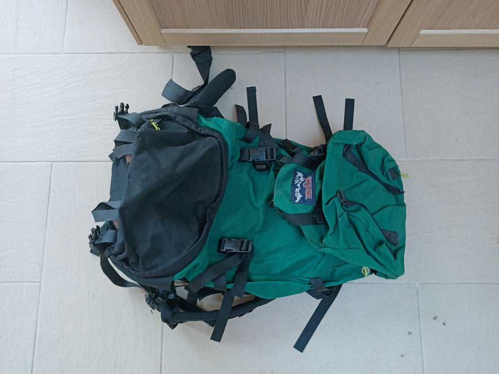 Vintage trekking rugzak, Sports & Fitness, Alpinisme & Randonnée, Enlèvement, Sac à dos