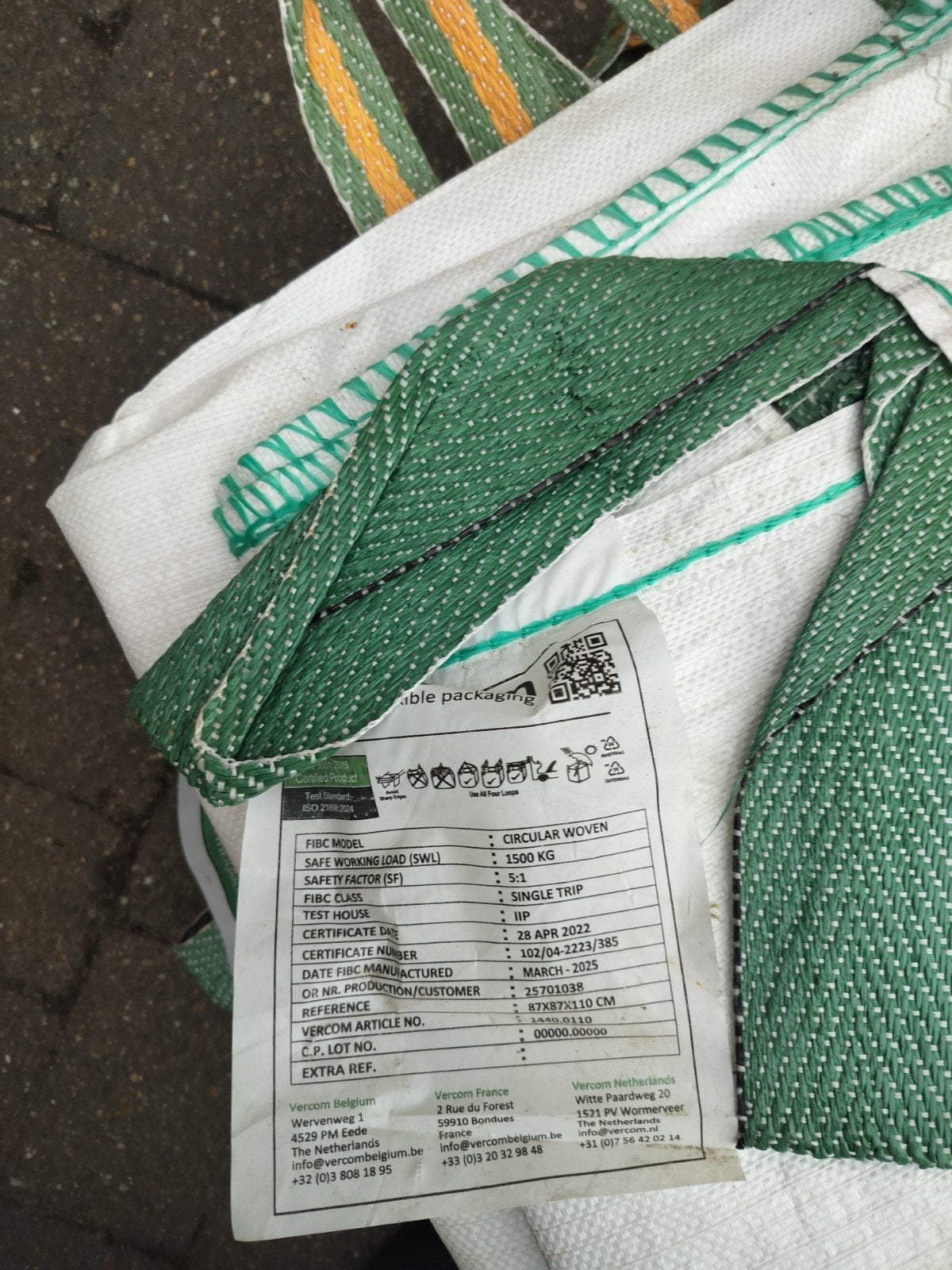 12 big bags, Bricolage & Construction, Enlèvement
