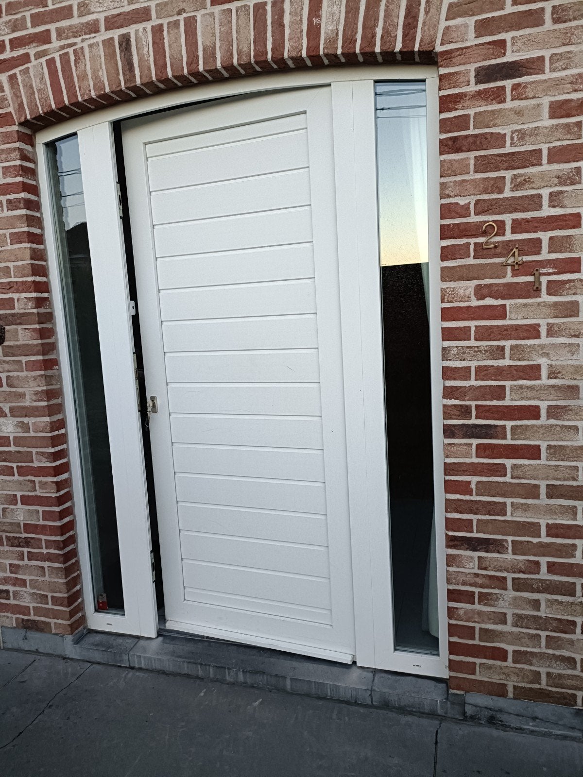 châssis double vitrage pvc blanc, Enlèvement ou Envoi, Utilisé, Autres matériaux, Châssis de fenêtre