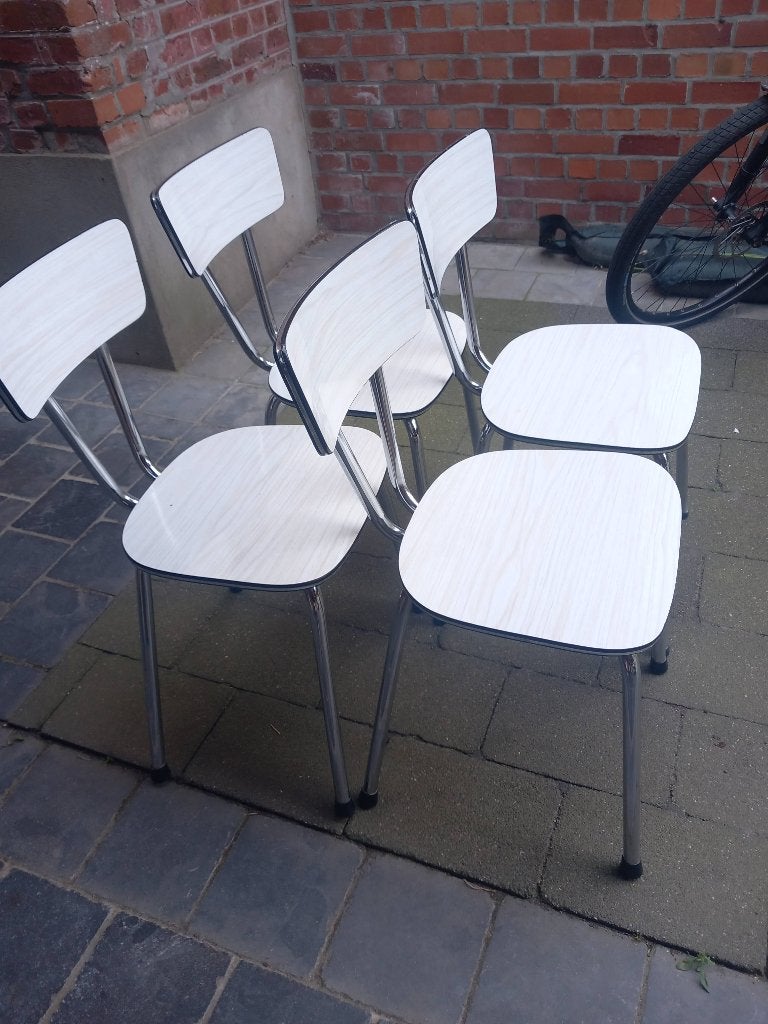 Vintage design keukenstoelen brabantia, Ophalen